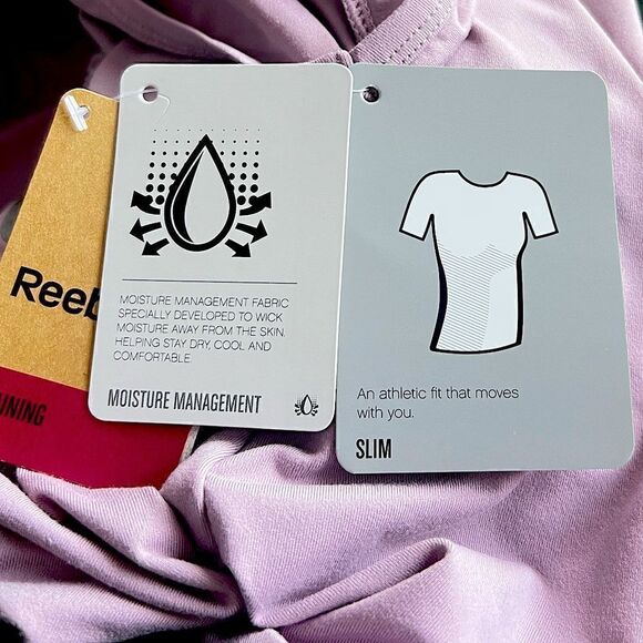 Reebok Legend Singlet Mint Mauv Racerback Workout Tank Top NWT - Picture 7 of 10